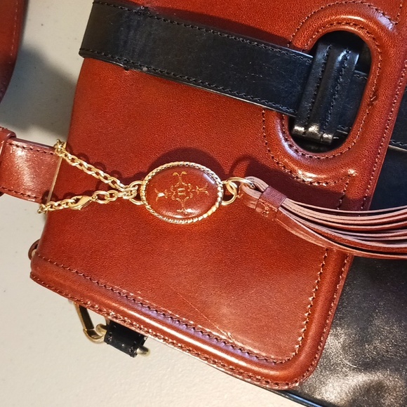 Nanette Lepore Crossbody Purse Bag EXCLUSIVE Leather #eshopchicago - Picture 2 of 15